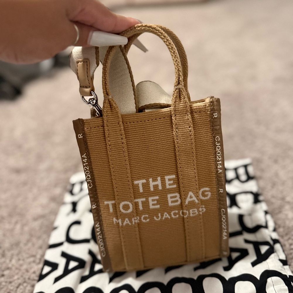 Marc Jacobs Brown Mini Tote Bag